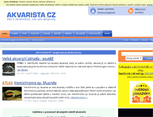 Tablet Screenshot of akvarista.cz